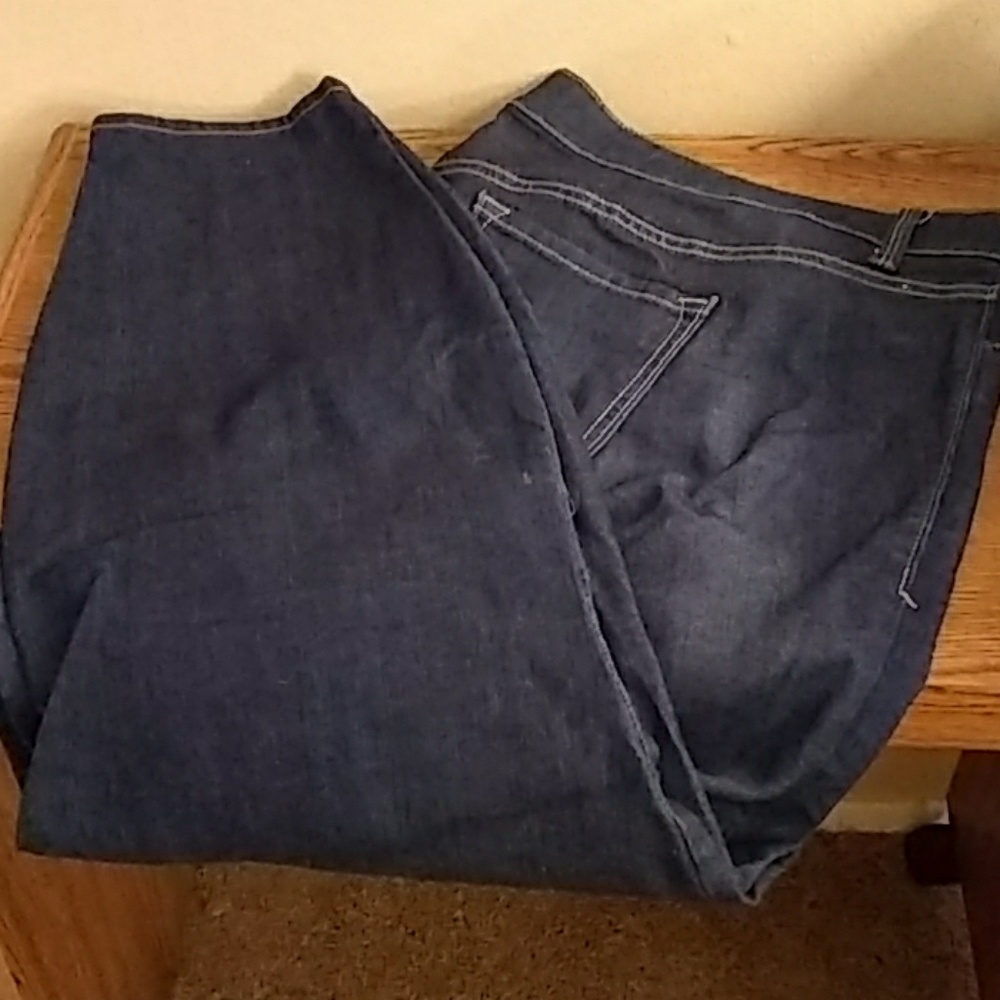 Old Navy dark wash mid rise super skinny jeans